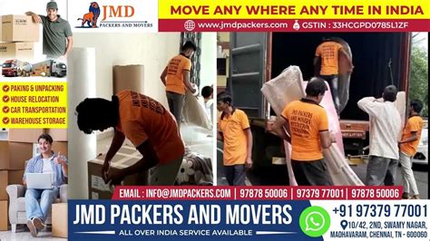 JMD GROUP'S-PACKERS MOVERS & LOGISTICS (PAN INDIA /INTERNATIONAL IBA AUTHORISED PACKERS MOVERS AND LOGISTICS)
